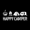 Happy Camper Fire Cool Camping Gift Mug Official Camping Merch