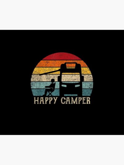 Camping Retro Style Tapestry Official Camping Merch