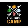 Camping - Live Love Camp Tapestry Official Camping Merch