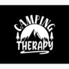 Camping Therapy - Funny Camping Quotes Tapestry Official Camping Merch