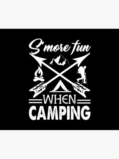 So More Fun When Camping Tapestry Official Camping Merch