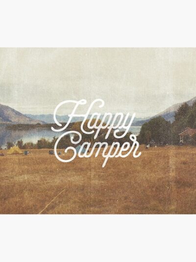 Happy Camper Tapestry Official Camping Merch