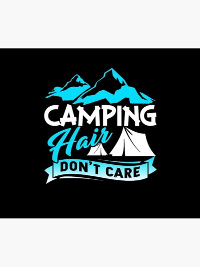 Camping Hair Don'T Care Tapestry Official Camping Merch