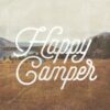 Happy Camper Tote Bag Official Camping Merch