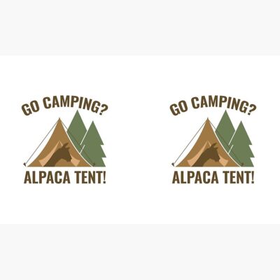 Alpaca Tent Mug Official Camping Merch