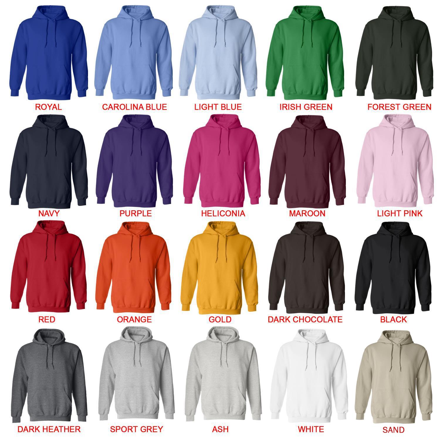 hoodie color chart 1 - Camping Gifts Shop