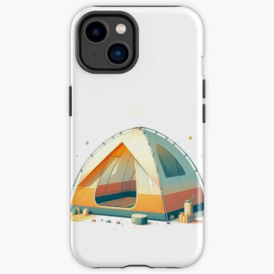 Camping Tent. Iphone Case Official Camping Merch