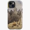 Moonlight Campsite Iphone Case Official Camping Merch