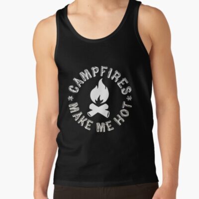 Campfires Make Me Hot Tank Top Official Camping Merch