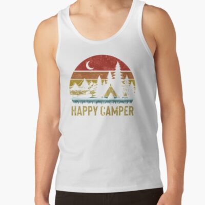 Happy Camper Tank Top Official Camping Merch