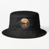 Happy Camper - Camping Rv Sunset Mountains Bucket Hat Official Camping Merch