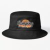 Retro Sunset Camping Bucket Hat Official Camping Merch