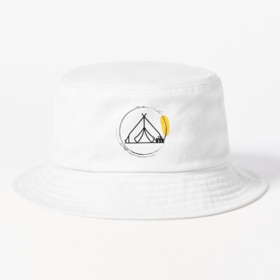 Qld Design  ( Queensland )-Ladies Camping Australia- Bucket Hat Official Camping Merch