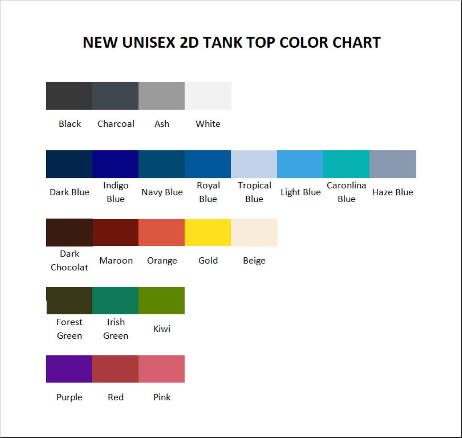 tank top color chart 1 - Camping Gifts Shop