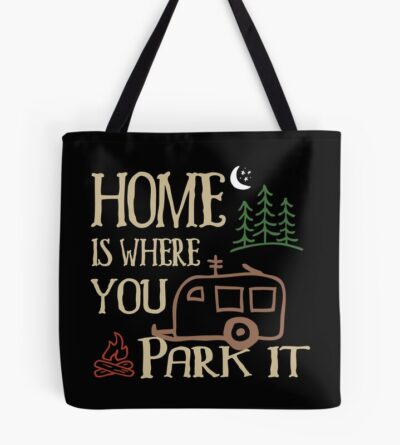 Rv Camping Home Tote Bag Official Camping Merch