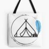 Nsw Design ( New South Wales)-Ladies Camping Australia Tote Bag Official Camping Merch