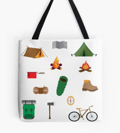 Camping Is A Lifestyle Tote Bag Official Camping Merch