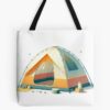 Camping Tent. Tote Bag Official Camping Merch