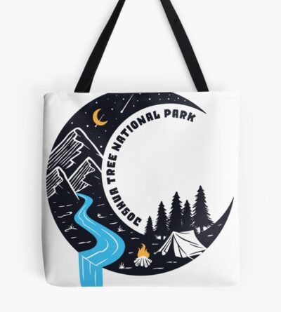 Joshua Tree National Park Moon Camp Tote Bag Official Camping Merch