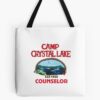 Camp Crystal Lake Tote Bag Official Camping Merch