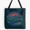 The Lake At Twilight Tote Bag Official Camping Merch