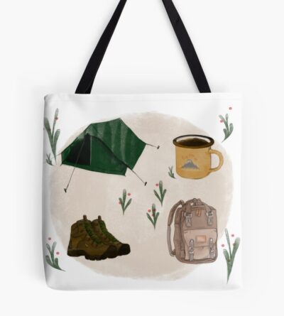 Traveler And Camping Lifestyle For Adventure Tote Bag Official Camping Merch