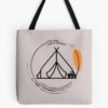 Wa -Text Design-Ladies Camping Australia Tote Bag Official Camping Merch