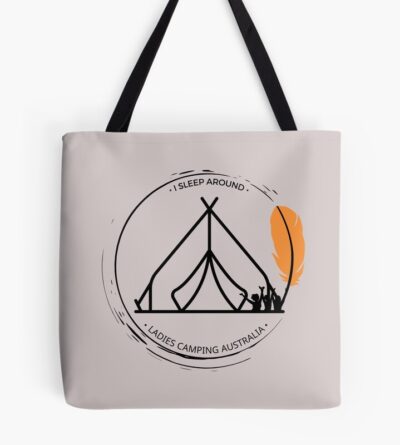 Wa -Text Design-Ladies Camping Australia Tote Bag Official Camping Merch