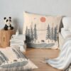 Feeling Small In The Morning... Throw Pillow Official Camping Merch