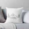 A Frame Camper - Happy Campers Throw Pillow Official Camping Merch