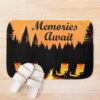 Camping Memories Await Bath Mat Official Camping Merch