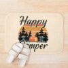 Happy Camper Design Bath Mat Official Camping Merch