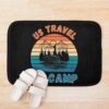 Us Travel Rv Camp Bath Mat Official Camping Merch