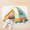 Camping Tent. Bath Mat Official Camping Merch