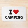 I Just Really Love Camping  - I Heart Camping -  I ❤️ Camping Bath Mat Official Camping Merch