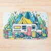 Travel By Camping Car Bath Mat Official Camping Merch