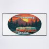 More Camping Less Stress - Camping Hiking Sunset Mountains Mouse Pad Official Camping Merch