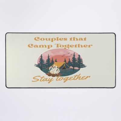 Camping Couples Quotes Mouse Pad Official Camping Merch