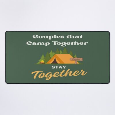 Camping Couples Quotes Mouse Pad Official Camping Merch