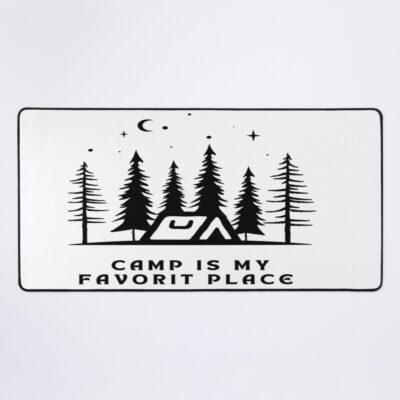 Camping Mouse Pad Official Camping Merch