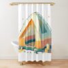 Camping Tent. Shower Curtain Official Camping Merch