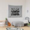 Camper Sweet Camper - Funny Camping Quotes Tapestry Official Camping Merch