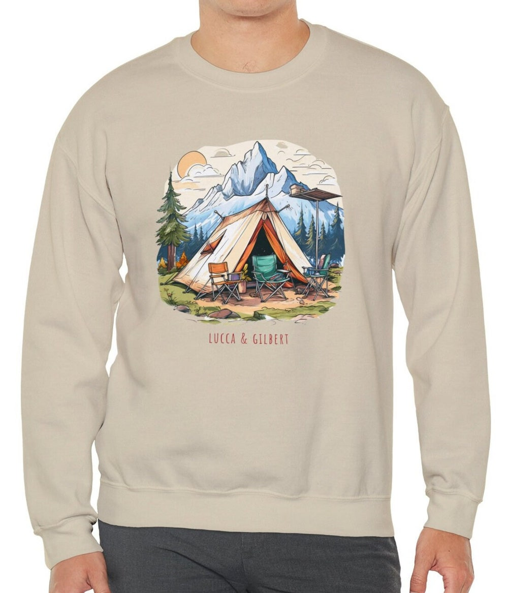 Personalized Romantic Camping Gifts Sweatshirt